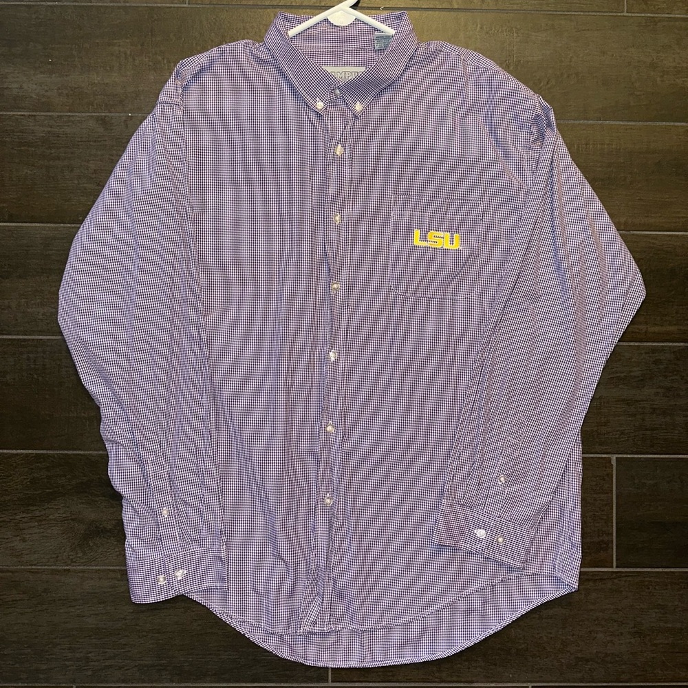 LSU Dress Shirt| Men’s XXL Button Down